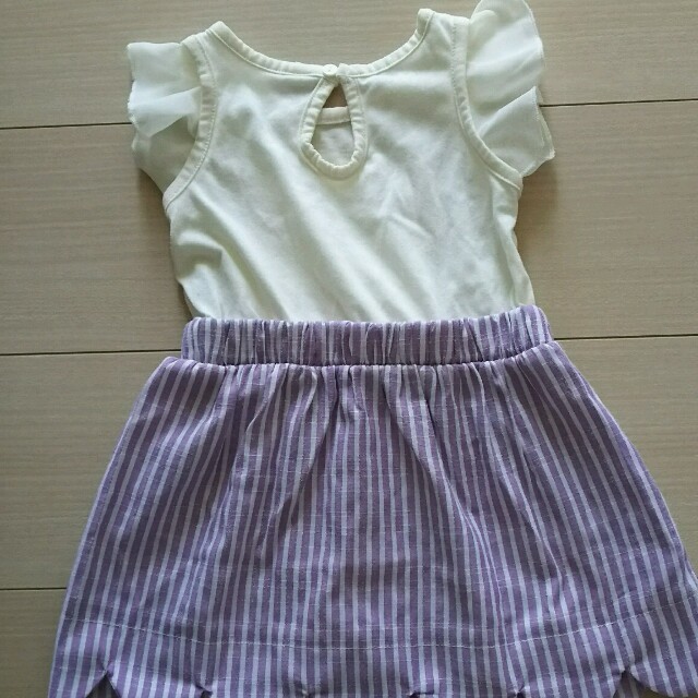 最終値下げ♥ワンピース♥ キッズ/ベビー/マタニティのキッズ服女の子用(90cm~)(ワンピース)の商品写真