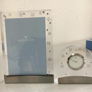 ウェッジウッド(WEDGWOOD)のウェッジウッド☆写真立て&置き時計(フォトフレーム)