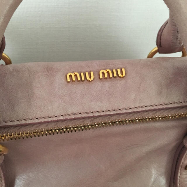 miumiu - ミュウミュウ miumiu サイドリボンバッグ 2wayの通販 by