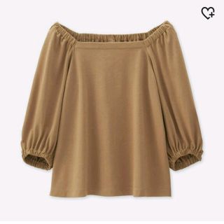 ユニクロ(UNIQLO)のユニクロ オフショルダー(カットソー(半袖/袖なし))