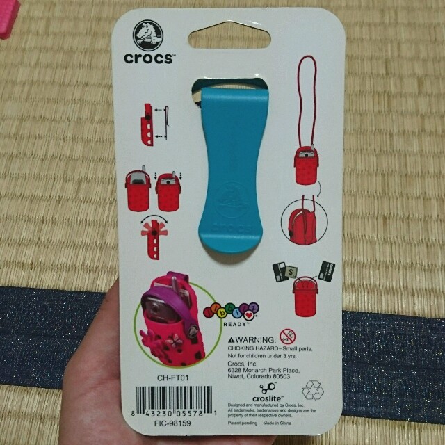 crocs(クロックス)のクロックス携帯ケース スマホ/家電/カメラのスマホアクセサリー(モバイルケース/カバー)の商品写真