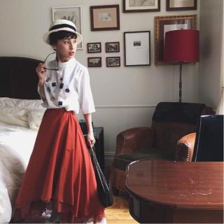 アメリヴィンテージ(Ameri VINTAGE)のAmeri vintage  MANY BIJOU HINECK TOP(シャツ/ブラウス(半袖/袖なし))