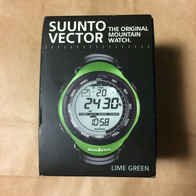 SUUNTO(スント)の《新品未使用》スント　ベクター　ライムグリーン メンズの時計(腕時計(デジタル))の商品写真