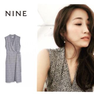 ナイン(NINE)の新品☆NINE カシュクールワンピ(ひざ丈ワンピース)