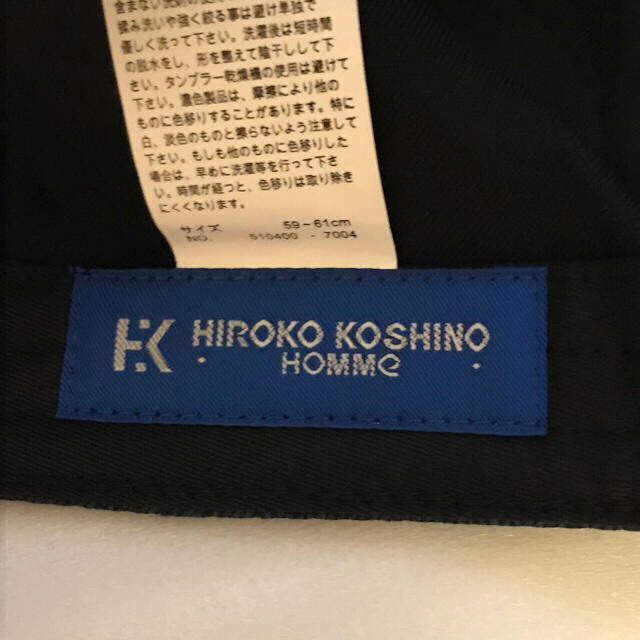 HIROKO KOSHINO(ヒロココシノ)のヒロコ コシノ  大幅プライス⤵️早い者勝ち❗️ メンズの帽子(キャップ)の商品写真