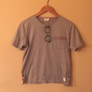 トムブラウン(THOM BROWNE)の正規品 Thom Browne Tee 0 Grey(Tシャツ/カットソー(半袖/袖なし))