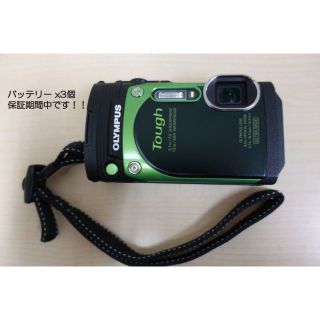 オリンパス(OLYMPUS)のOLYMPUS TG-870 グリーン(コンパクトデジタルカメラ)