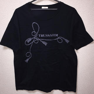 トラサルディ(Trussardi)の黒 トラサルディ TRUSSARDI Tシャツ  (Tシャツ/カットソー(半袖/袖なし))