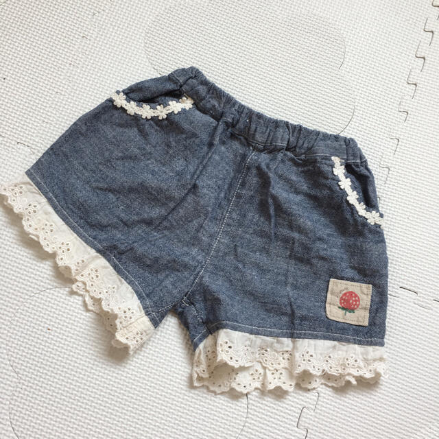 キムラタン(キムラタン)のユッピー ショートパンツ キッズ/ベビー/マタニティのキッズ服女の子用(90cm~)(パンツ/スパッツ)の商品写真