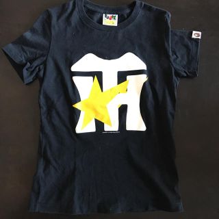 アベイシングエイプ(A BATHING APE)のBAPE Tシャツ レディース XS 阪神タイガース(Tシャツ(半袖/袖なし))