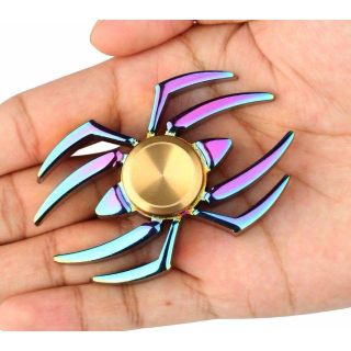 ハンド スピナー 指スピナー hand spinner レインボースパイダー(その他)