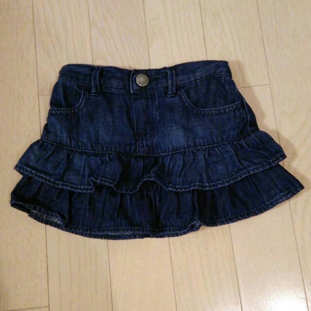 GAP Kids(ギャップキッズ)のGAP☆デニムスカート キッズ/ベビー/マタニティのキッズ服女の子用(90cm~)(その他)の商品写真