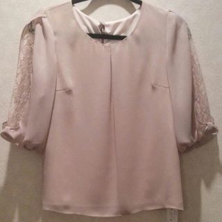 レッセパッセ(LAISSE PASSE)の★ららるる♡様専用★レッセパッセ ピンク 七部袖ブラウス 新品未使用(シャツ/ブラウス(長袖/七分))