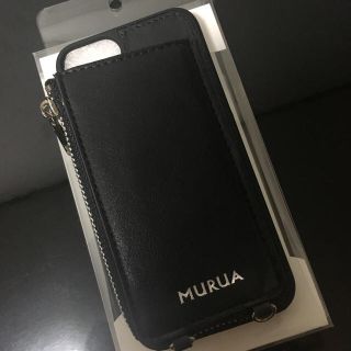 ムルーア(MURUA)の★憂様専用★【MURUA】コインケース付 iPhoneケース(モバイルケース/カバー)