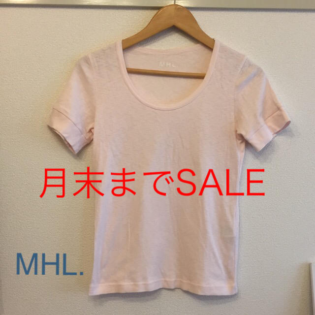 MARGARET HOWELL(マーガレットハウエル)の月末までSAL  MHL. 定番カットソー レディースのトップス(Tシャツ(半袖/袖なし))の商品写真