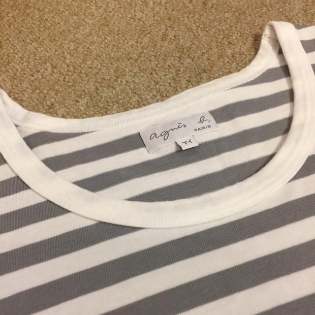 agnes b.(アニエスベー)の🌼アニエス・ベー🌼ボーダーTシャツ 【T1サイズ】 レディースのトップス(Tシャツ(半袖/袖なし))の商品写真