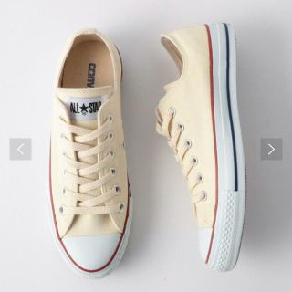 コンバース(CONVERSE)の最終値下げ CONVERSE コンバース オールスター オフホワイト 23cm(スニーカー)