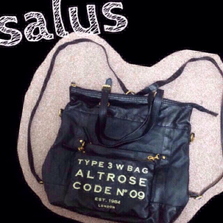 サルース(salus)のsalus ４way bag(ショルダーバッグ)
