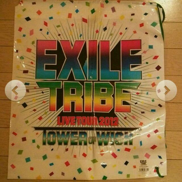 24karats(トゥエンティーフォーカラッツ)のEXILE LIVE エコバッグ(中) レディースのバッグ(ショップ袋)の商品写真