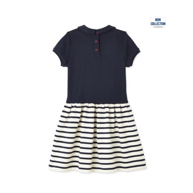 PETIT BATEAU(プチバトー)の新品 プチバトー ワンピース 10ans ボンポワン ミキハウス ファミリア キッズ/ベビー/マタニティのキッズ服女の子用(90cm~)(ワンピース)の商品写真