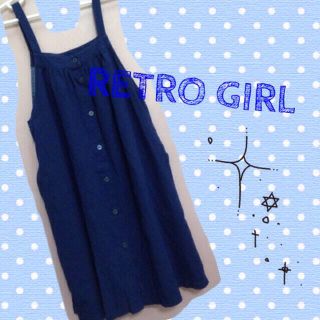 レトロガール(RETRO GIRL)のRETRO GIRL コットンワンピース(ひざ丈ワンピース)