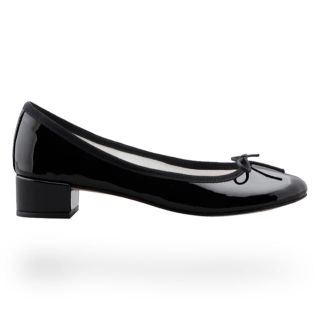 レペット(repetto)のレペット バレリーナ ブラック 39 24.5センチ 美品(バレエシューズ)