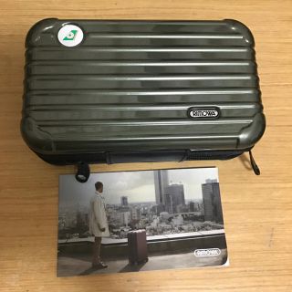 リモワ(RIMOWA)の値下！リモワrimowa×エバー航空 アメニティケース ダークグリーン1点(旅行用品)