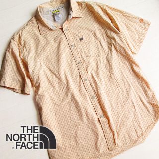 ザノースフェイス(THE NORTH FACE)の超美品 XLサイズ ノースフェイス A5シリーズ チェック柄 半袖シャツ(シャツ)