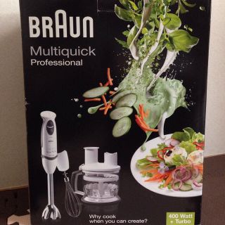 ブラウン(BRAUN)のBRAUNマルチブレンダー 7/27まで(調理道具/製菓道具)