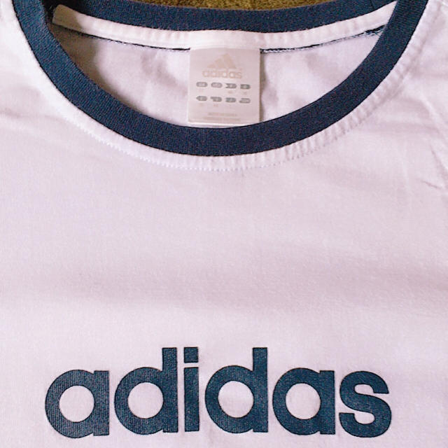 adidas(アディダス)のhitomiさま専用♡ adidas アディダス Tシャツ Lサイズ レディースのトップス(Tシャツ(半袖/袖なし))の商品写真