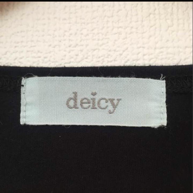 deicy(デイシー)のdeicy ビックリボン Tシャツ レディースのトップス(Tシャツ(半袖/袖なし))の商品写真