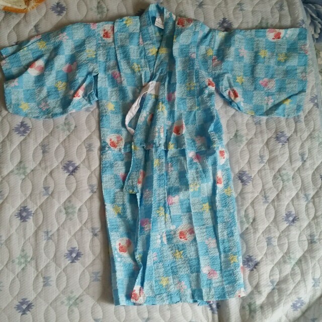 浴衣 キッズ/ベビー/マタニティのキッズ服女の子用(90cm~)(甚平/浴衣)の商品写真