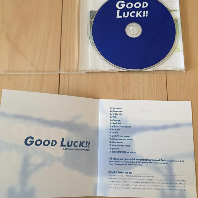 Johnny's(ジャニーズ)のGOOD LUCK サントラ CD エンタメ/ホビーのCD(テレビドラマサントラ)の商品写真