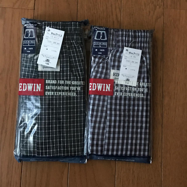 EDWIN(エドウィン)のトランクス メンズ EDWIN 2枚セット メンズのアンダーウェア(トランクス)の商品写真