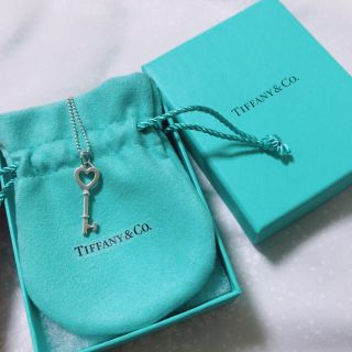 ティファニー(Tiffany & Co.)のTiffany & Co ハートキー ネックレス(ネックレス)