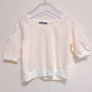 ページボーイ(PAGEBOY)のPAGEBOY 肩レース(カットソー(半袖/袖なし))