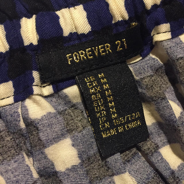 FOREVER 21(フォーエバートゥエンティーワン)の【新品】FOREVER21 ♡ スカート ギンガムチェック レディースのスカート(ミニスカート)の商品写真