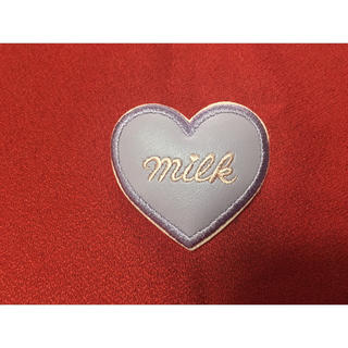 ミルク(MILK)のMILK レザー ハート バレッタ(バレッタ/ヘアクリップ)
