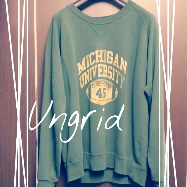 Ungrid♥MICHIGANスウェット