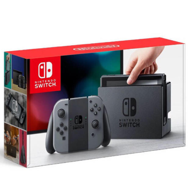 任天堂(ニンテンドウ)のニンテンドースイッチ グレー 本体 Nintendo Switch  任天堂 エンタメ/ホビーのゲームソフト/ゲーム機本体(家庭用ゲーム機本体)の商品写真