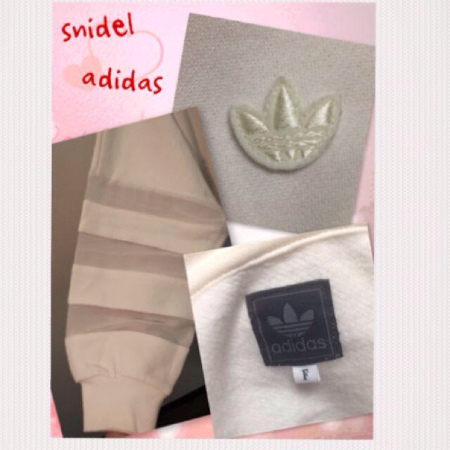 SNIDEL(スナイデル)のsnidel✖️adidas☆パーカー レディースのトップス(パーカー)の商品写真