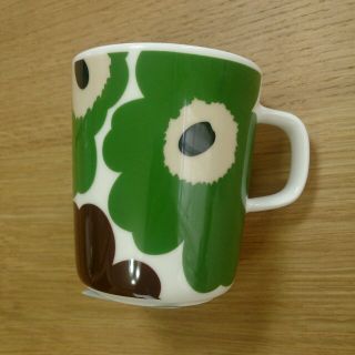 マリメッコ(marimekko)のmarimekko ウニッコ50周年アニバーサリー マグカップ グリーン(グラス/カップ)