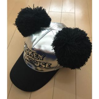 ディズニー(Disney)の❤️Disney🐭🎈ミッキーポンポン付きキャップ❤️(キャップ)