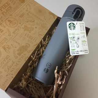 スターバックスコーヒー(Starbucks Coffee)の送料込! 新品 スタバ フラグメント ステンレスボトル タンブラー(タンブラー)