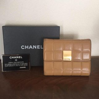 シャネル(CHANEL)のX5様専用✳︎正規✳︎CHANEL財布♡チョコバー(財布)