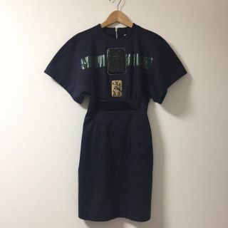 トーガ(TOGA)の◆caoさまお取り置き◆美品♡TOGA♡大理石ワンピース(ひざ丈ワンピース)