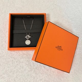 エルメス(Hermes)のHERMES ネックレス シルバー 箱付き(ネックレス)