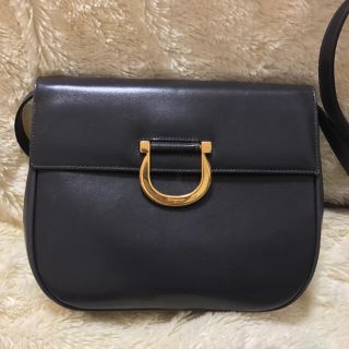 サルヴァトーレフェラガモ(Salvatore Ferragamo)のフェラガモ 2wayバッグ 黒 灰色(ショルダーバッグ)