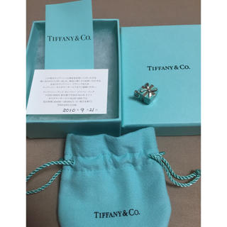 ティファニー(Tiffany & Co.)のティファニー TIFFANY ブルーボウボックスチャーム(ネックレス)