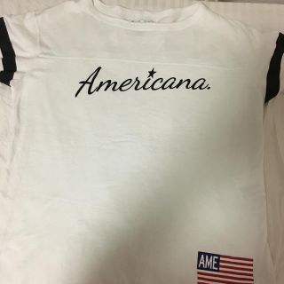 アメリカーナ(AMERICANA)のmacomic様専用  Americana tshirt (Tシャツ(半袖/袖なし))